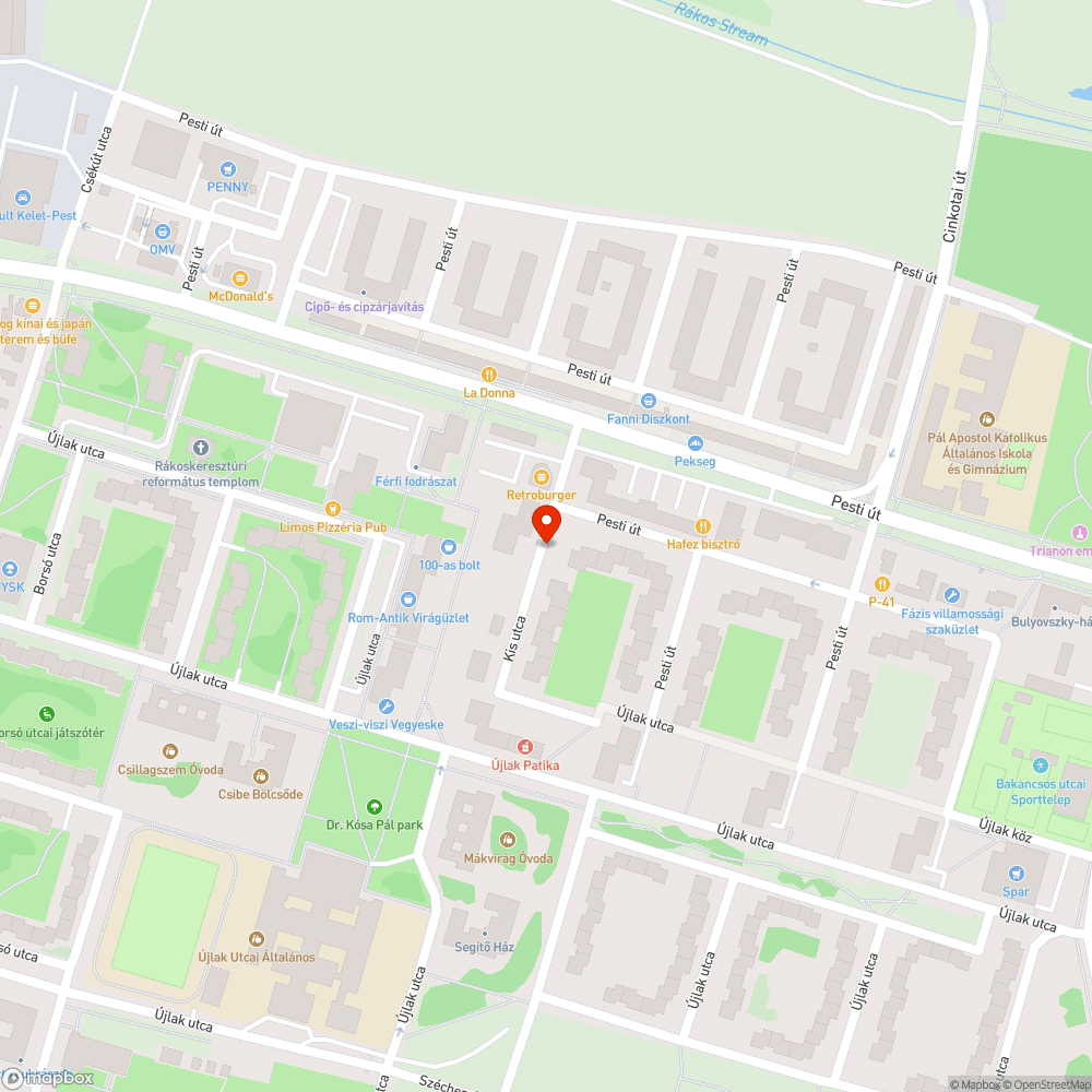 Zöldség bejelentés helye