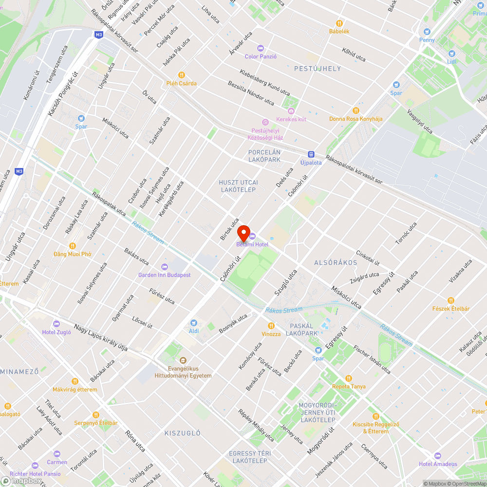 Járhatatlan járda bejelentés helye