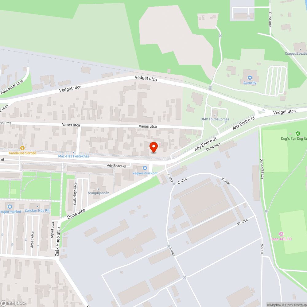 Kábel bejelentés helye