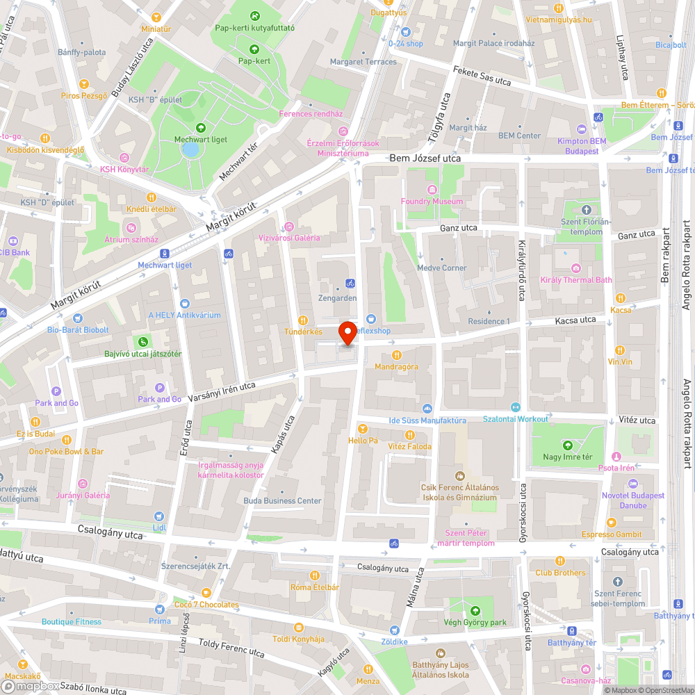 Nem működő gyalogátkelő izzó bejelentés helye