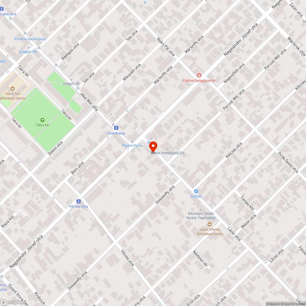 Útra lógó bokor bejelentés helye