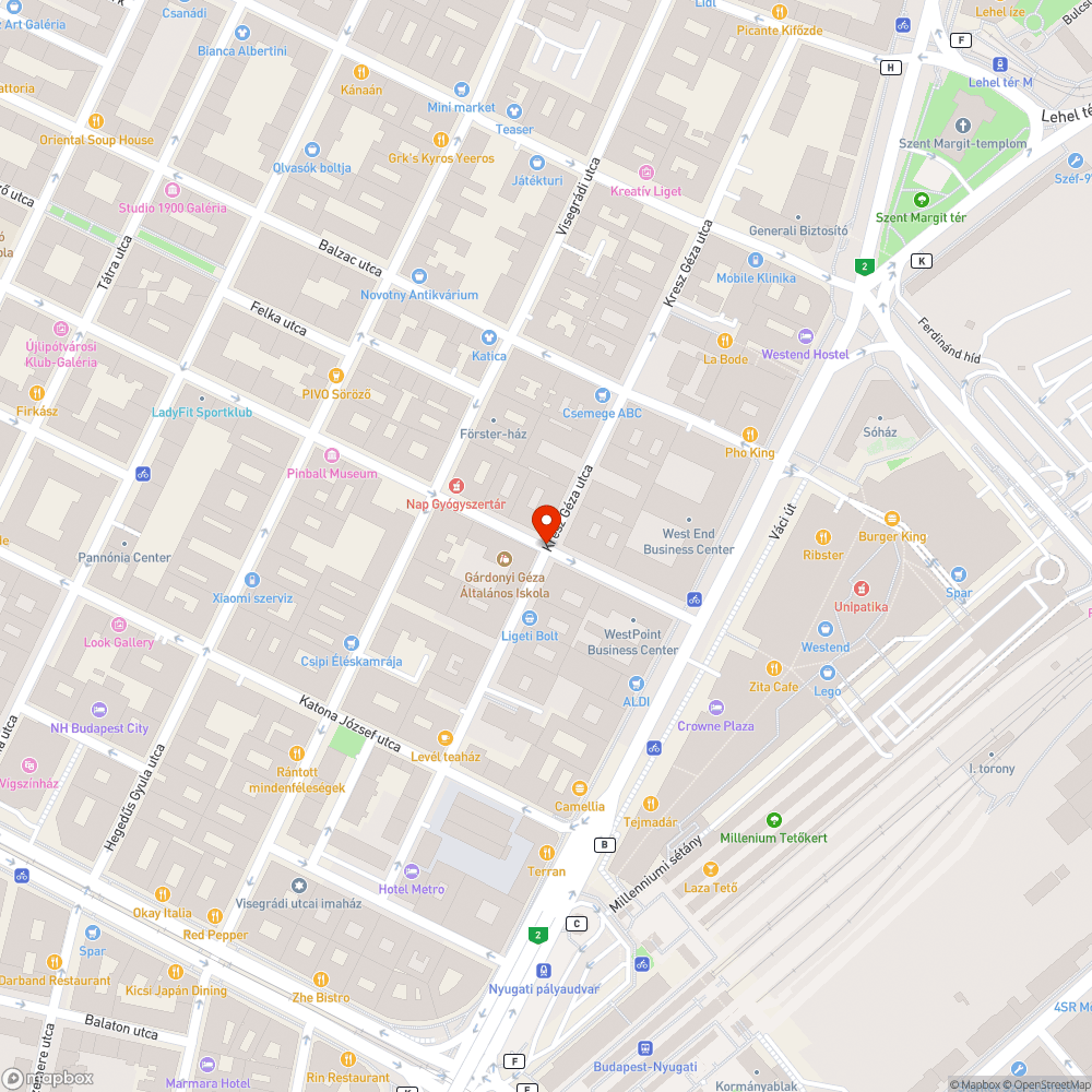 Rosszul lerakott térkő bejelentés helye