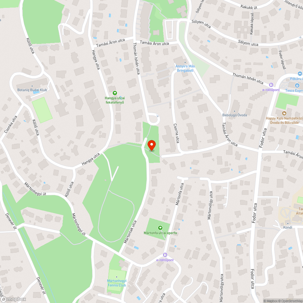 Kidőlt fa a lépcsőn bejelentés helye