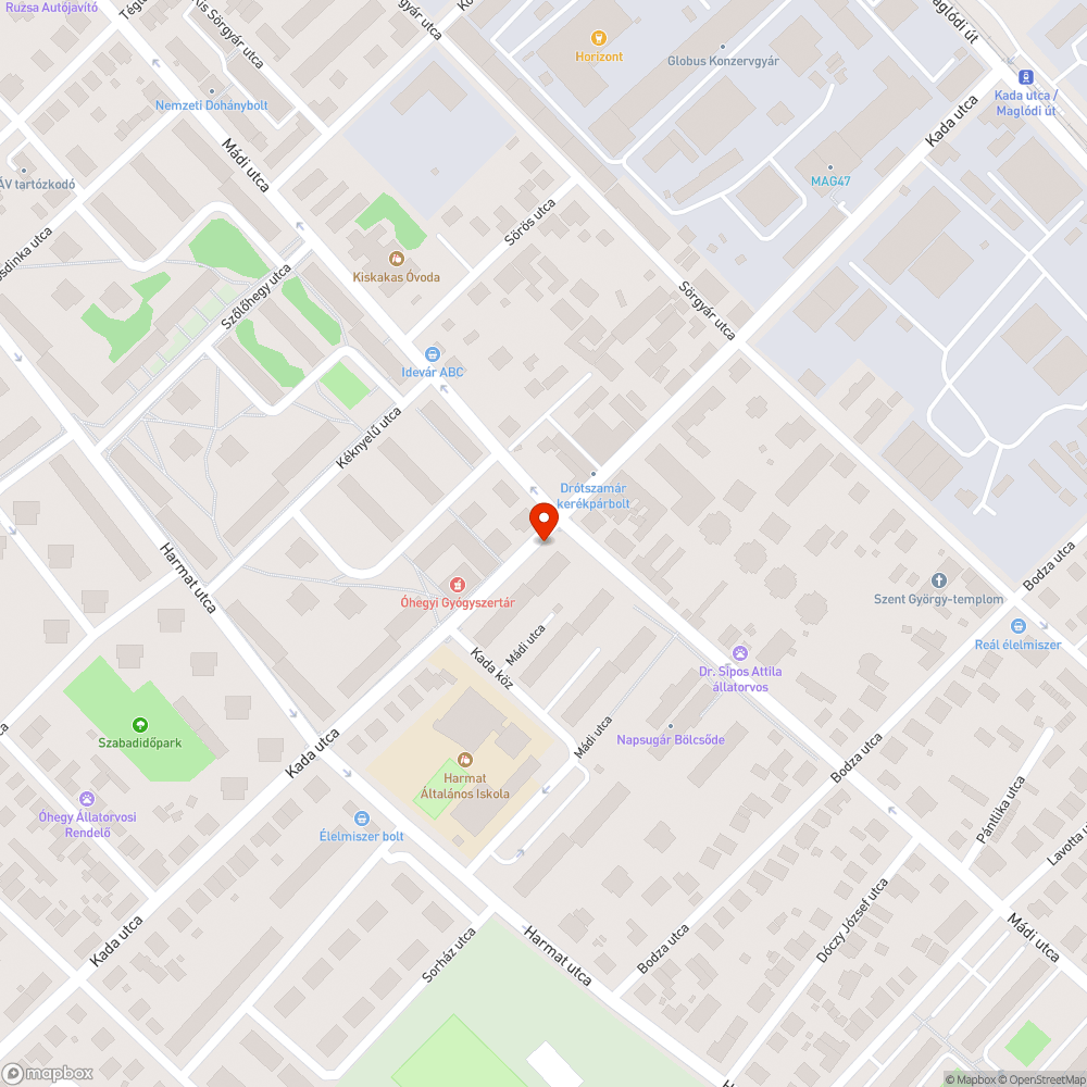 Graffitiktől elrondított elektromos szekrény bejelentés helye