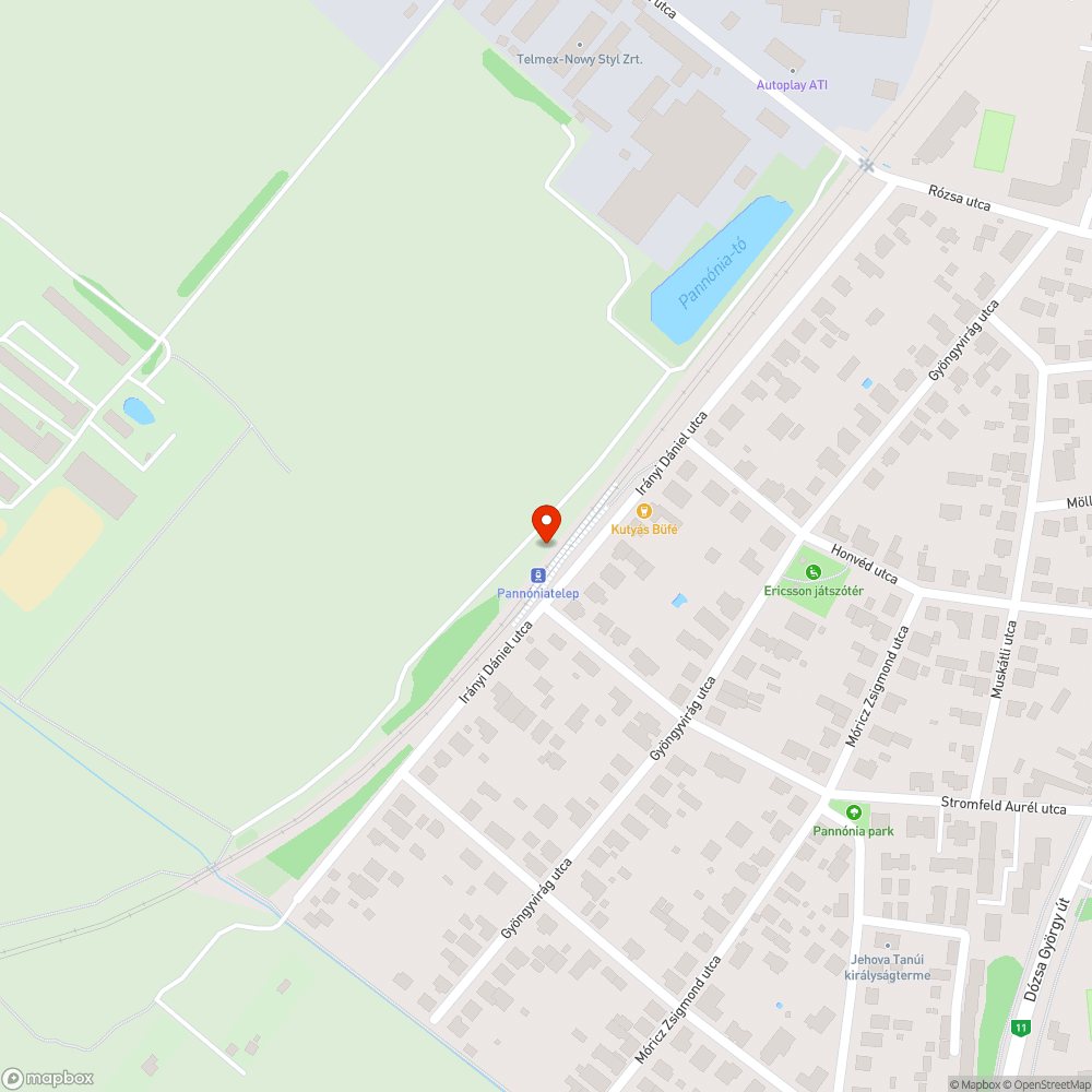 Se kiíró se bemondó bejelentés helye