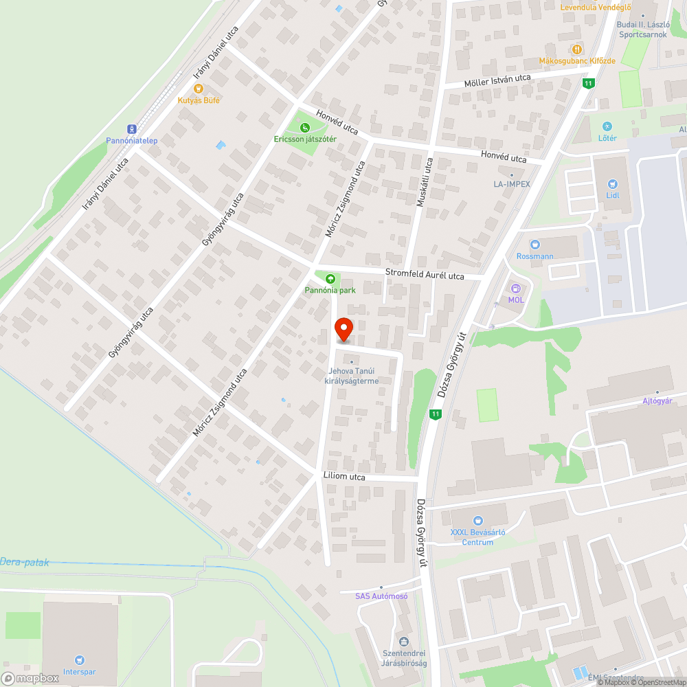 Rossz állapotú út bejelentés helye