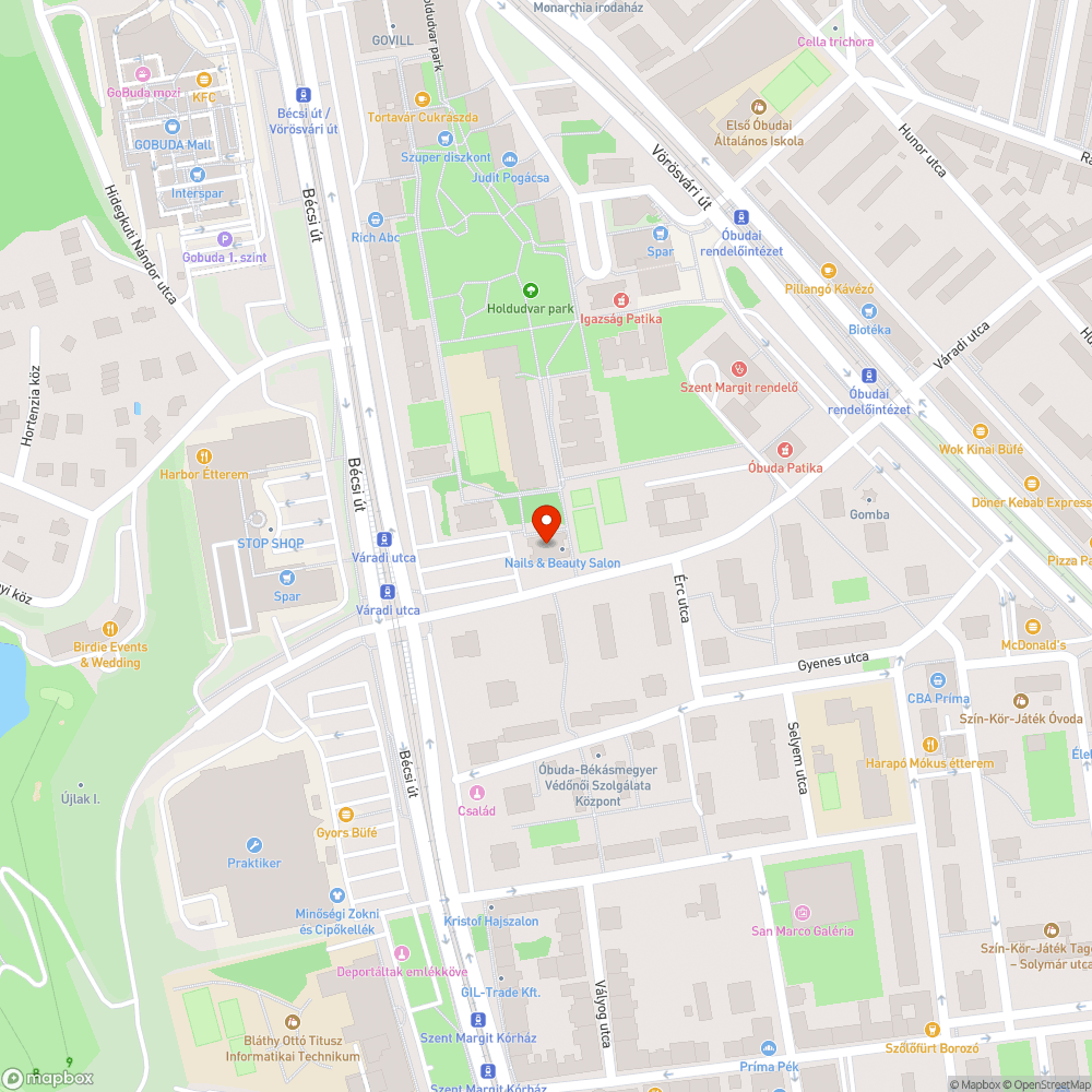 Szemetes parkoló bejelentés helye