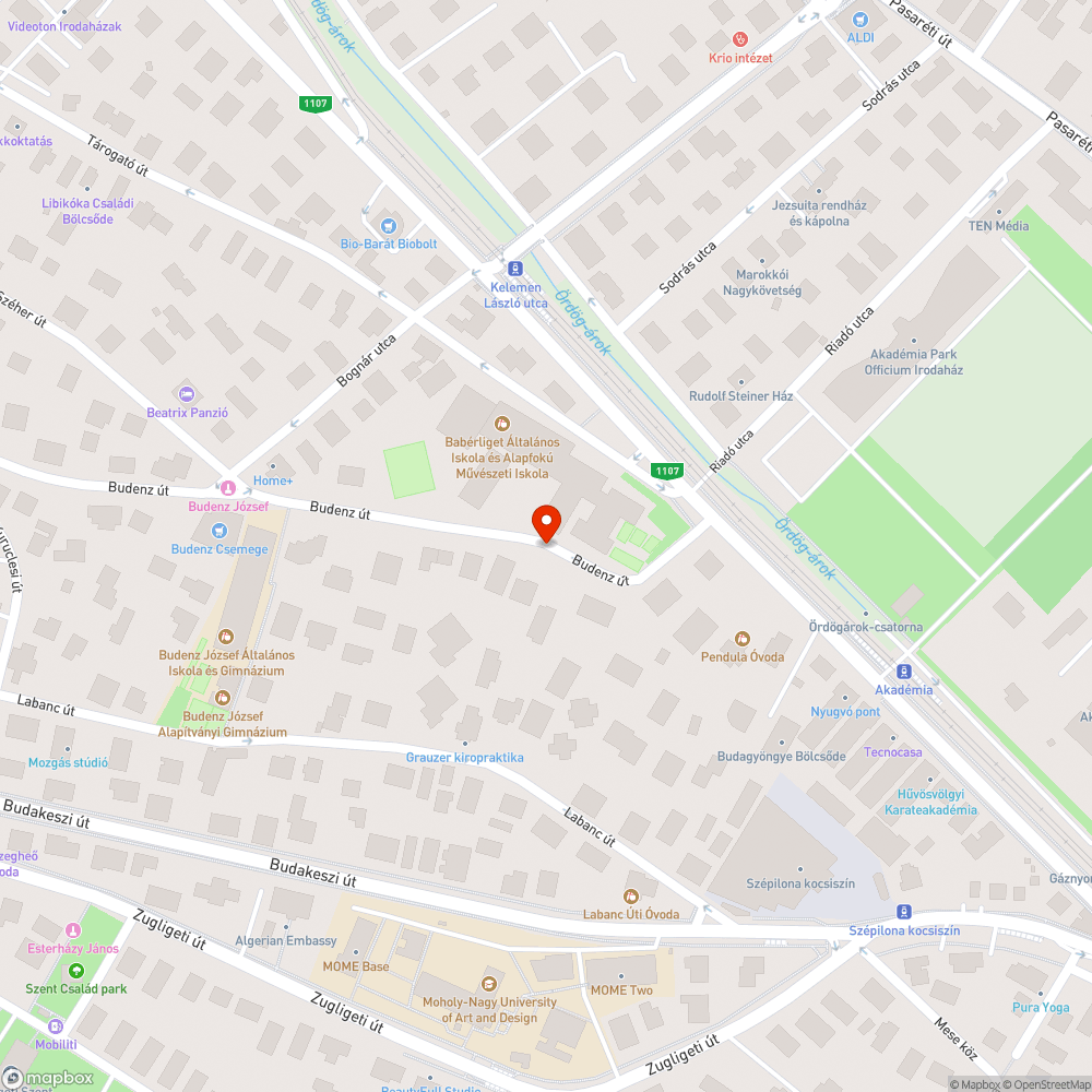 Elhagyott Volkswagen Transporter a Budenz úton bejelentés helye