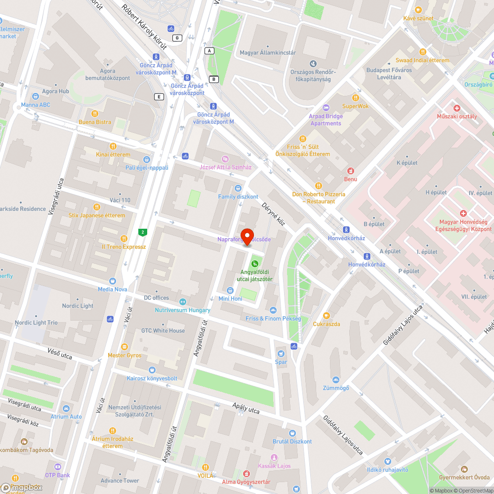 Rossz csap bejelentés helye