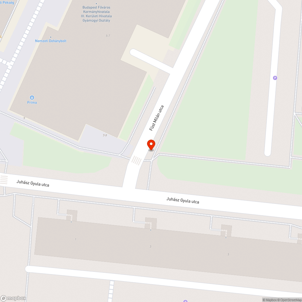 Kiszáradt facsemete bejelentés helye