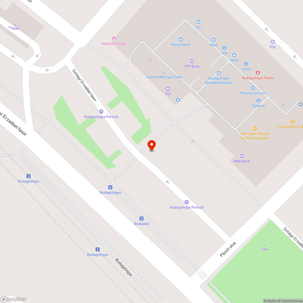 Kidőlt tábla zöldterületen bejelentés helye