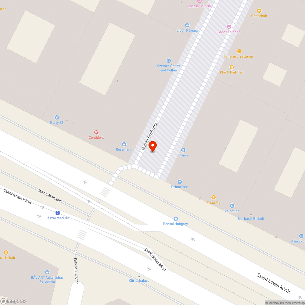 Rongált szemetes bejelentés helye