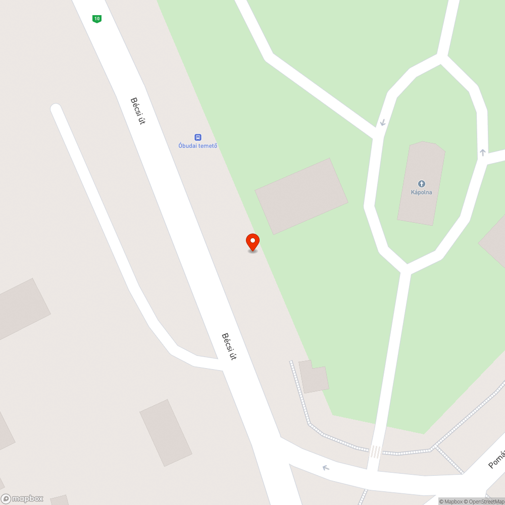 Félredobott tábla bejelentés helye