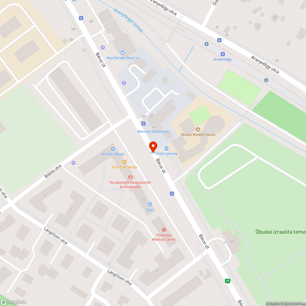 Hibás gyalogátkelő nyomógomb bejelentés helye