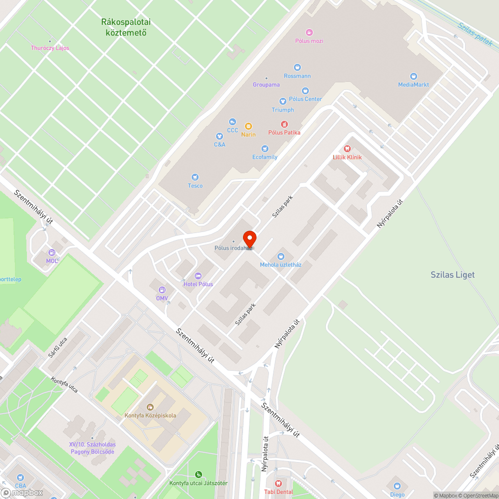 Eldugult víznyelő bejelentés helye