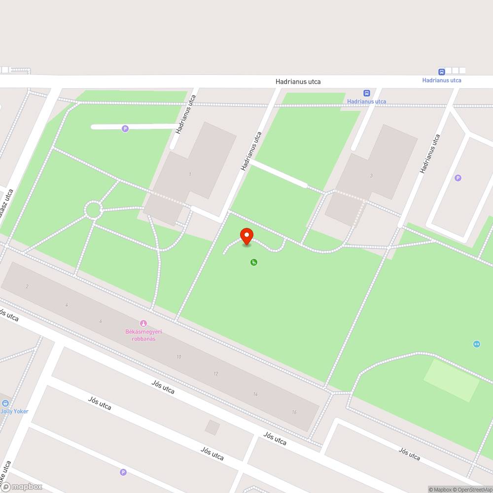 Tönkrement szemetes bejelentés helye