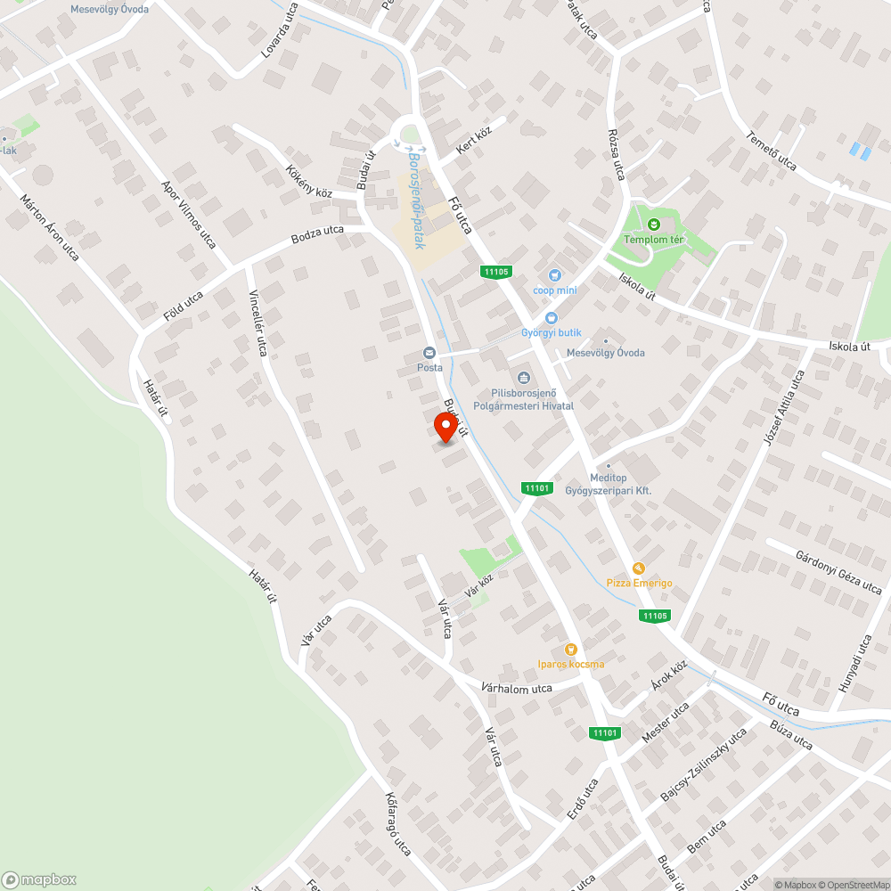 Állvány a járdán bejelentés helye