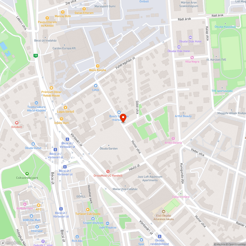 Tábla felláncolva bejelentés helye