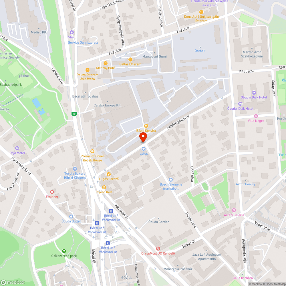 Lekopott tábla bejelentés helye