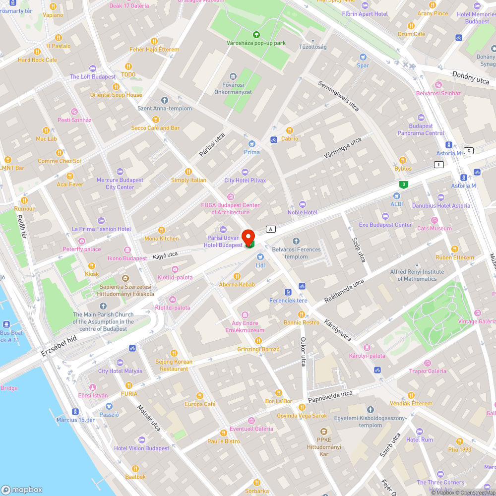 Hiányzó fa körüli rács bejelentés helye