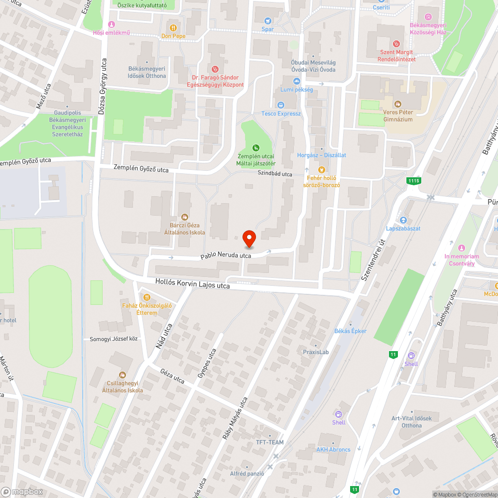 Vízszivárgás bejelentés helye