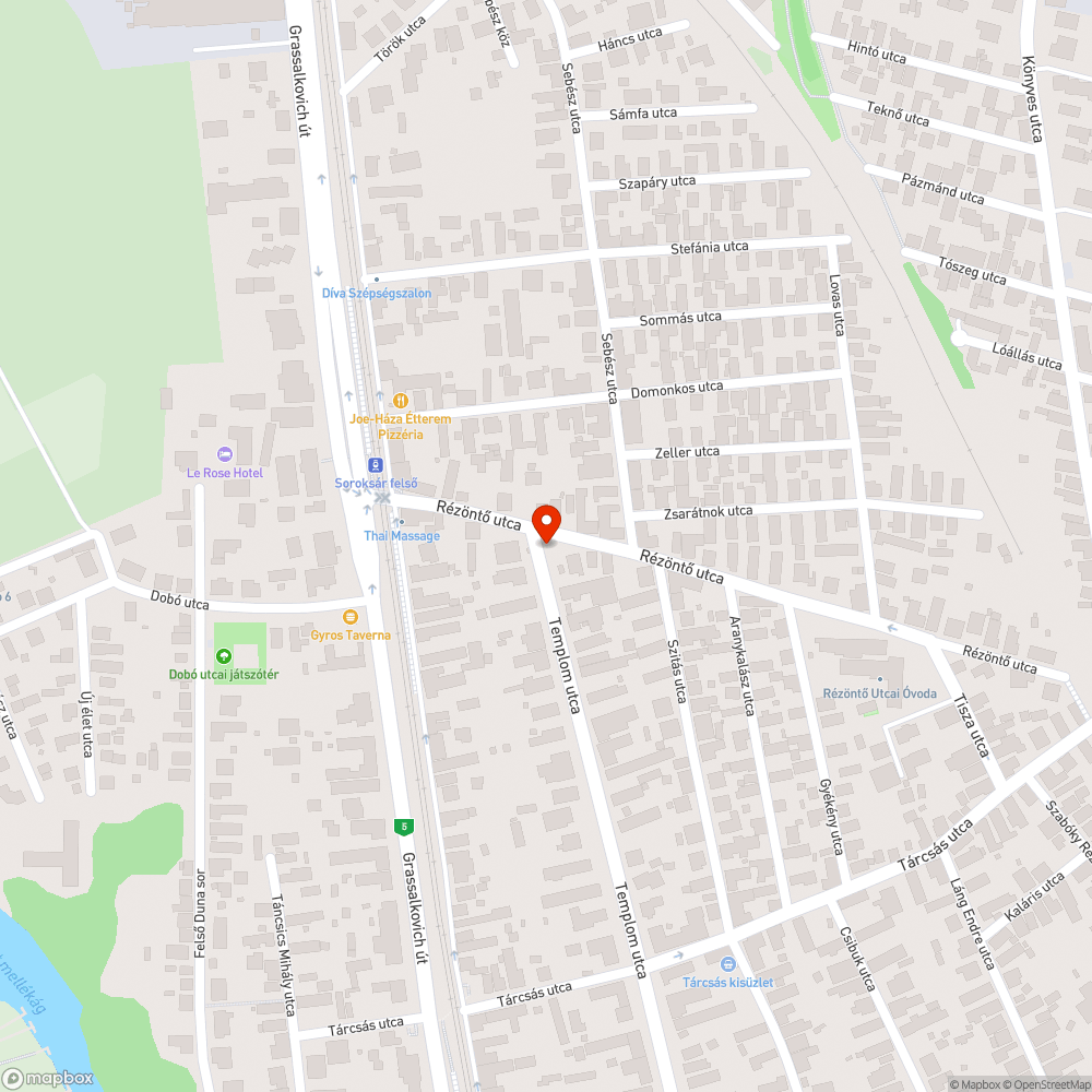 Problémás kereszteződés bejelentés helye