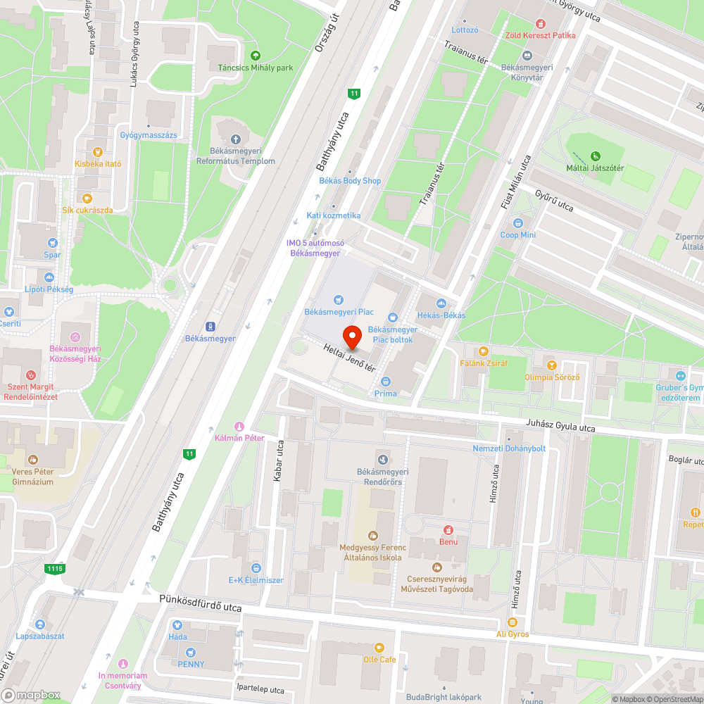 Eltűnt padok bejelentés helye