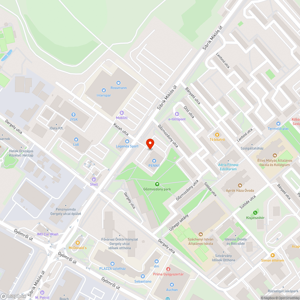 Süllyedő víznyelők bejelentés helye