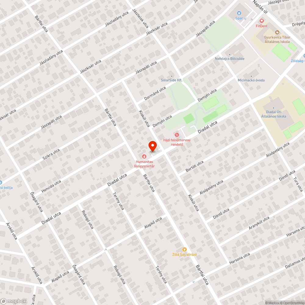 Buszmegálló a házam kapujában bejelentés helye