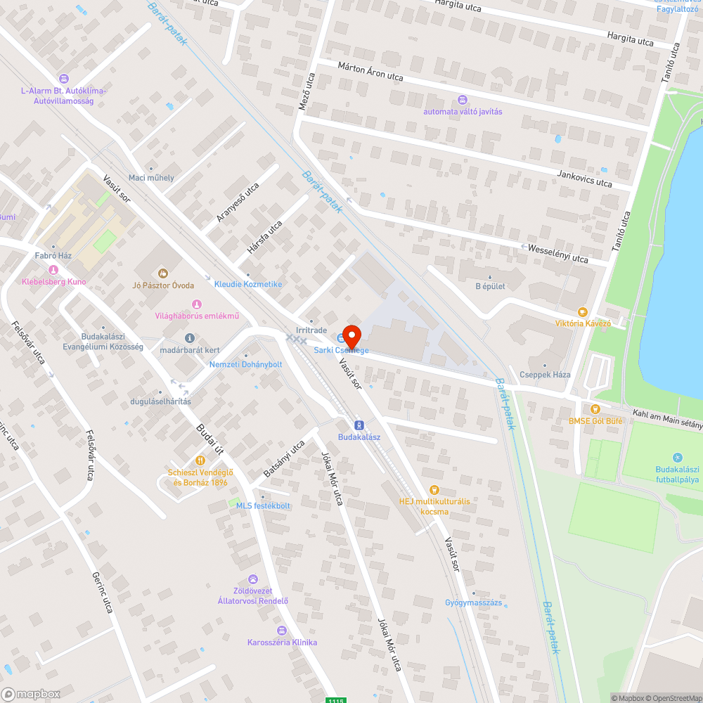 Megállni tilos szabálysértő módon kihelyezve bejelentés helye