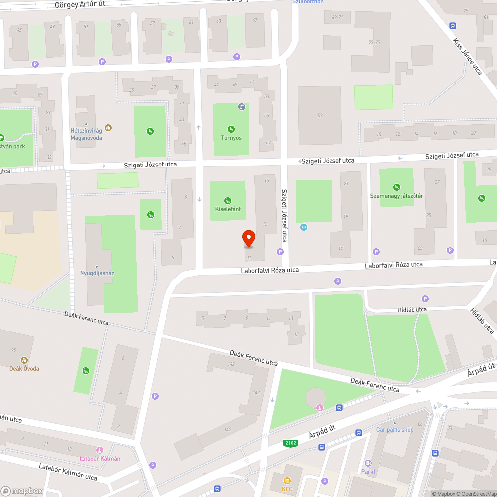 Benzines kanna az utcán bejelentés helye