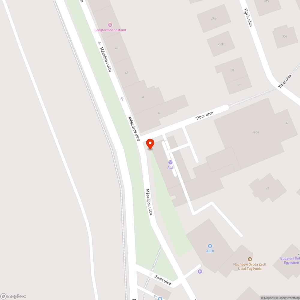 Kitört poller 2. bejelentés helye