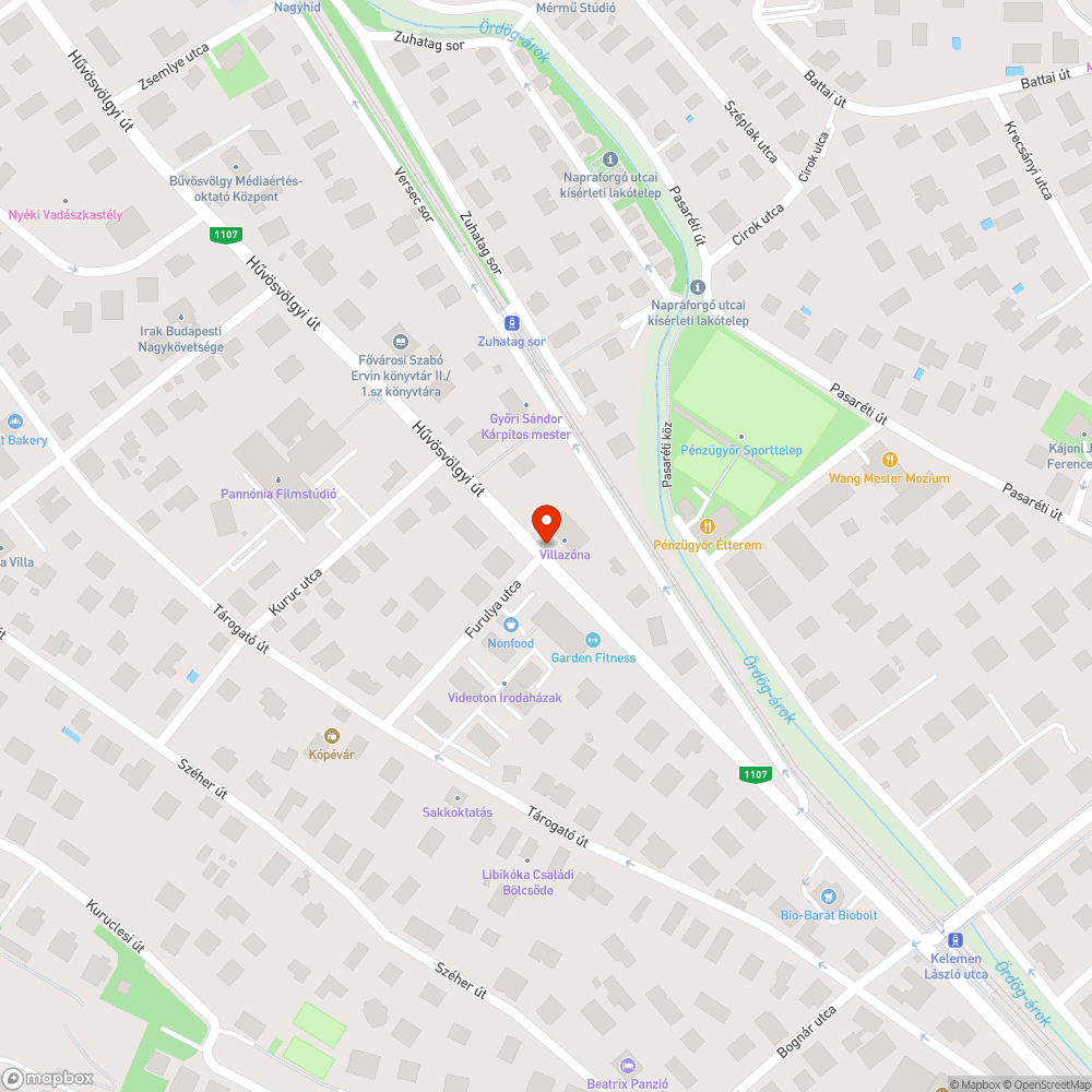 Tereprendezés bejelentés helye