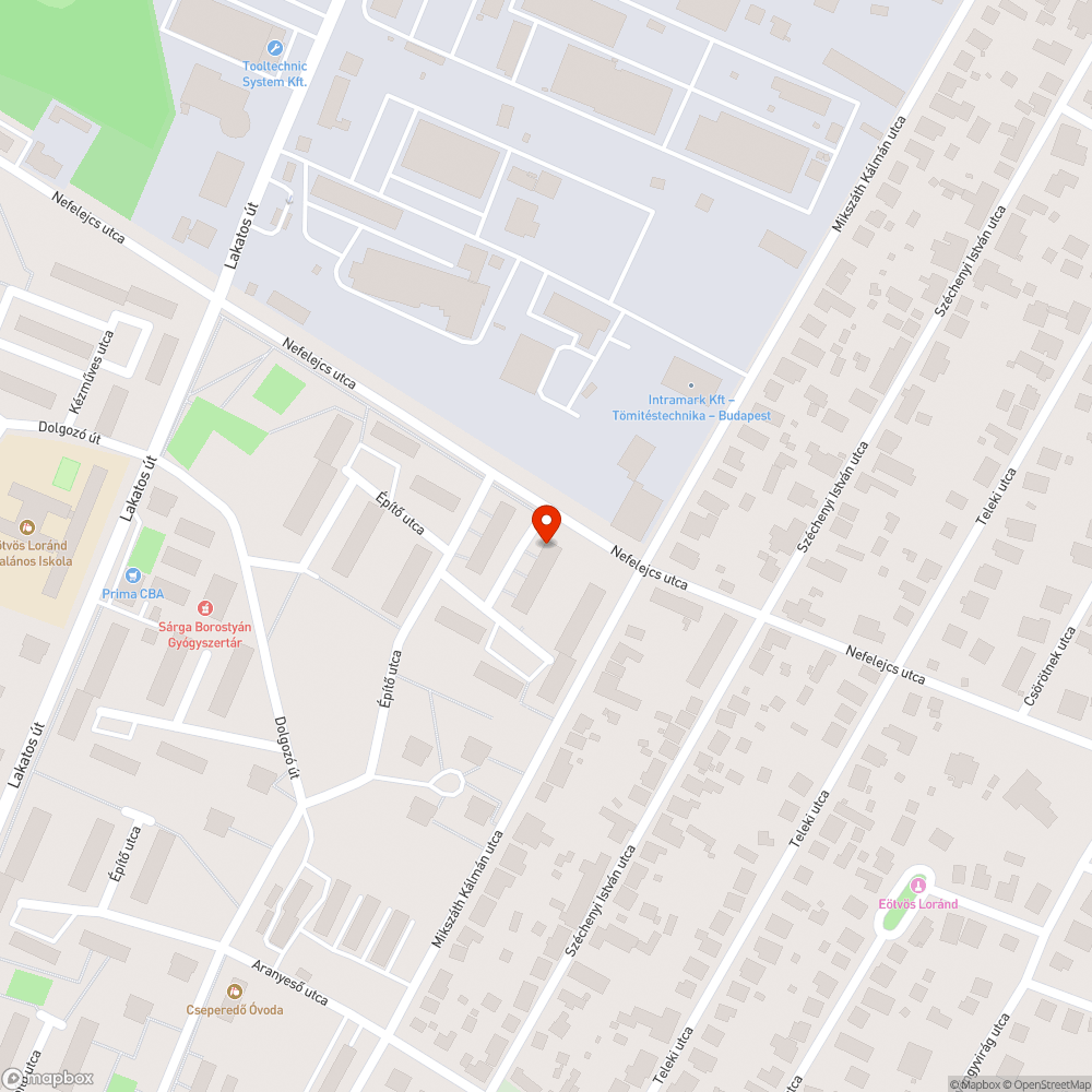 Beszakadt fedlap bejelentés helye