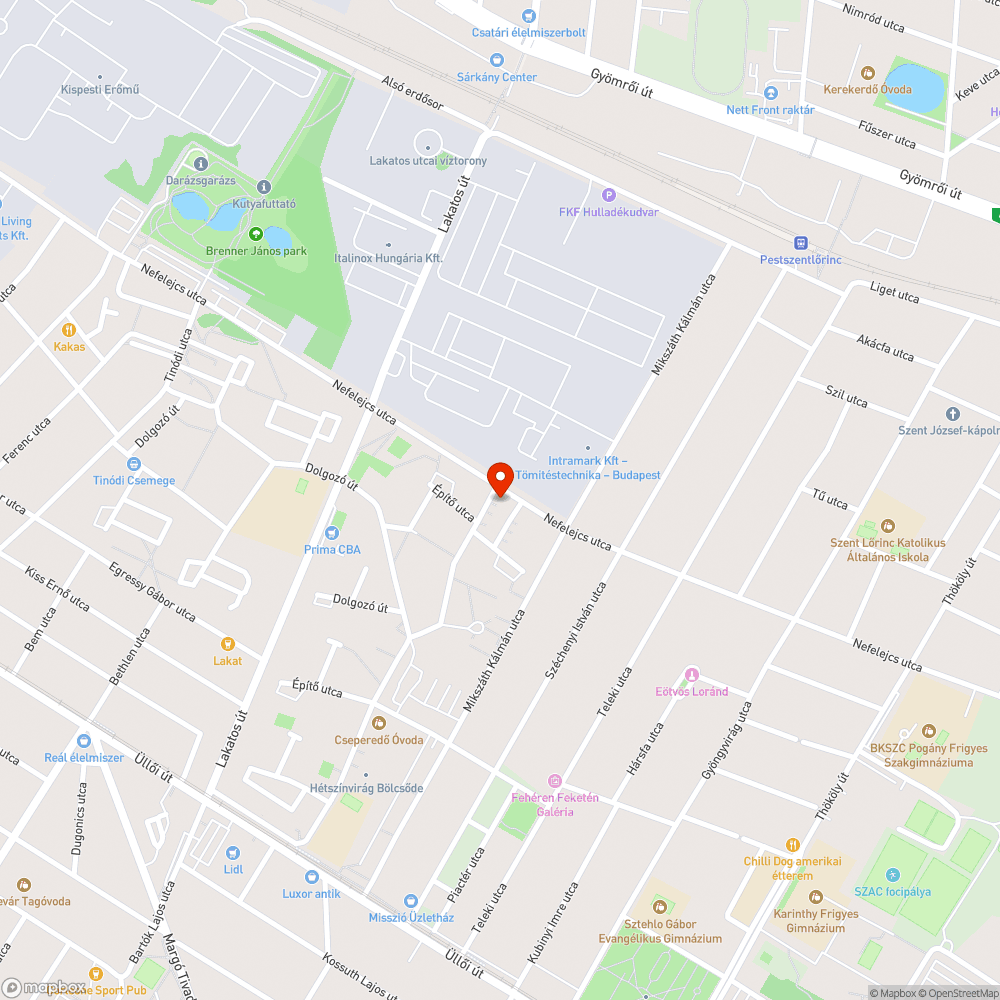 Eltüntetett szekrény bejelentés helye