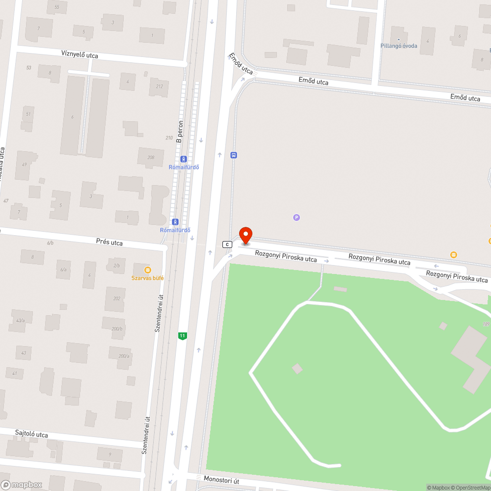 Elfordult a lámpa bejelentés helye