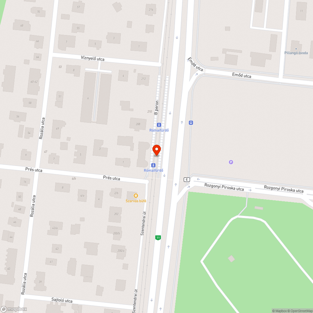 Graffitik bejelentés helye