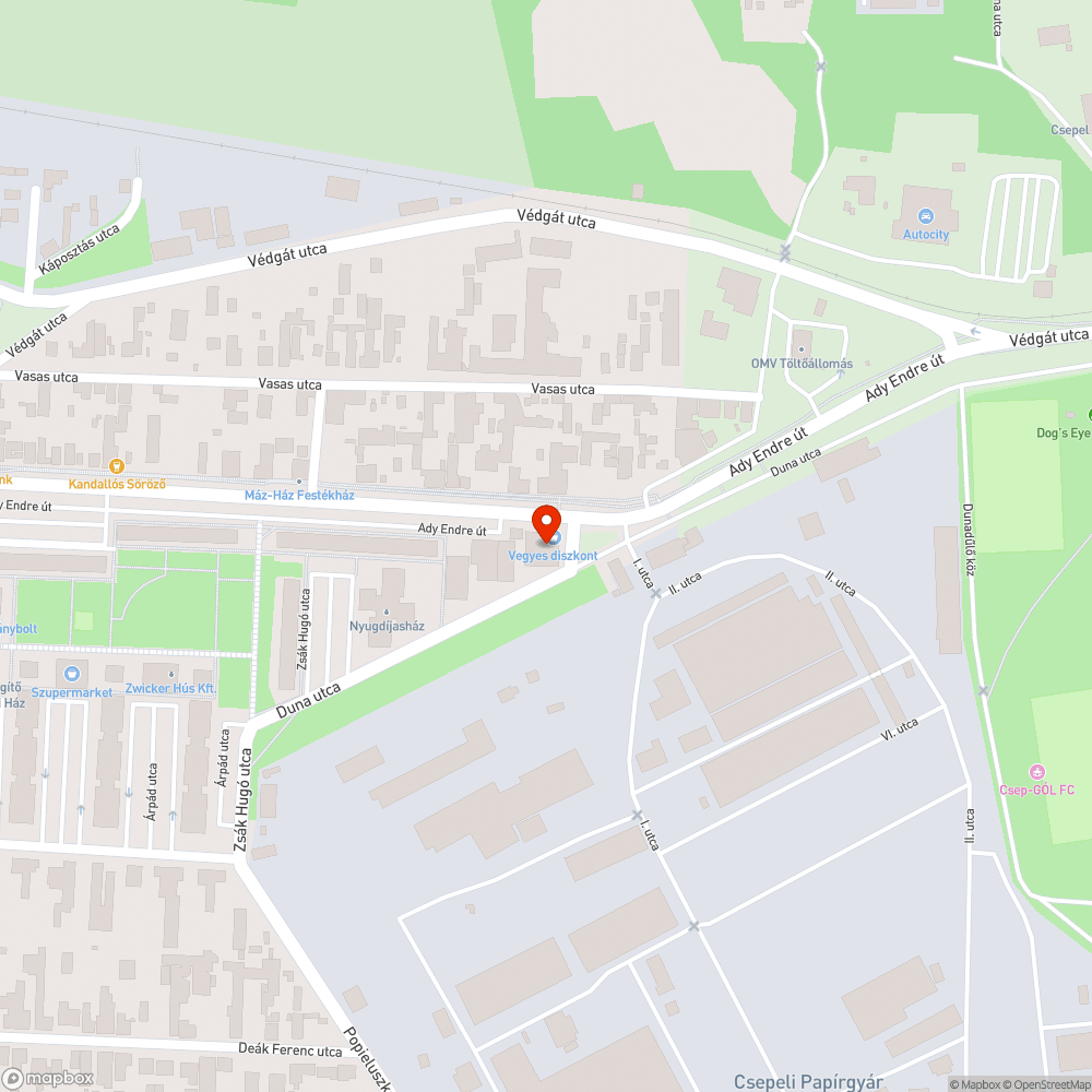 Kopott útburkolati jelzések bejelentés helye