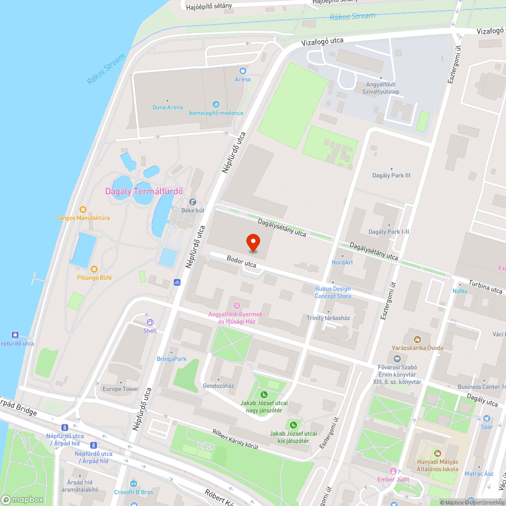 Autóroncs bejelentés helye