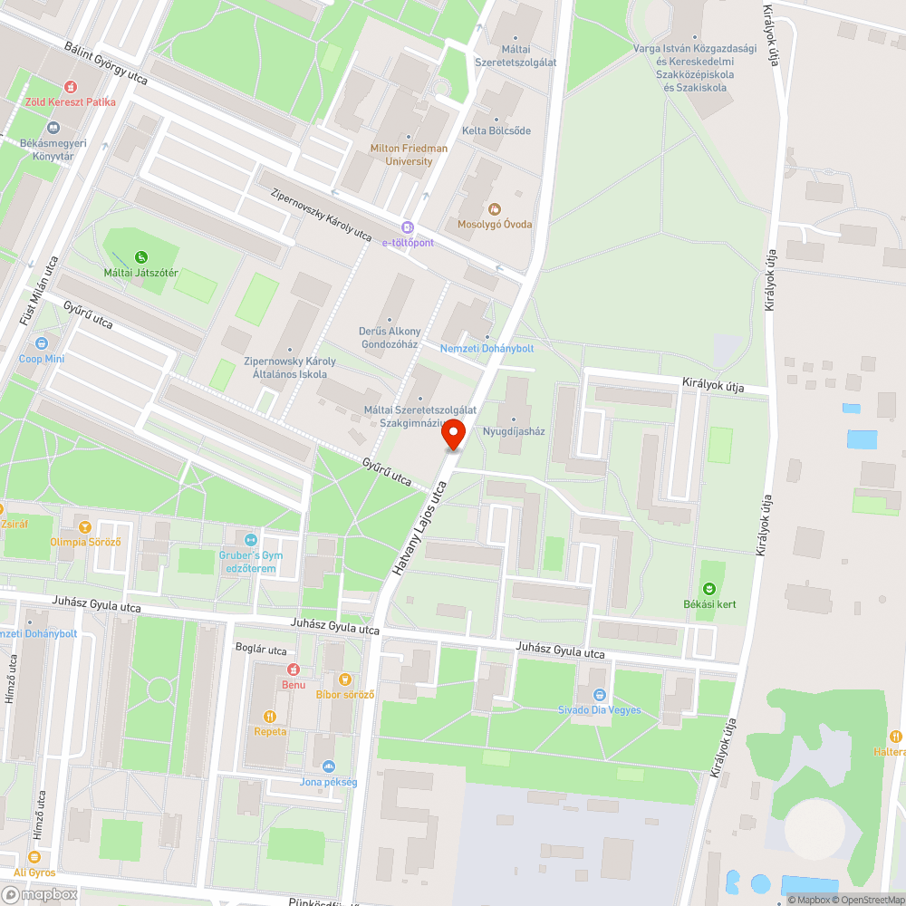 Eldugult víznyelő bejelentés helye