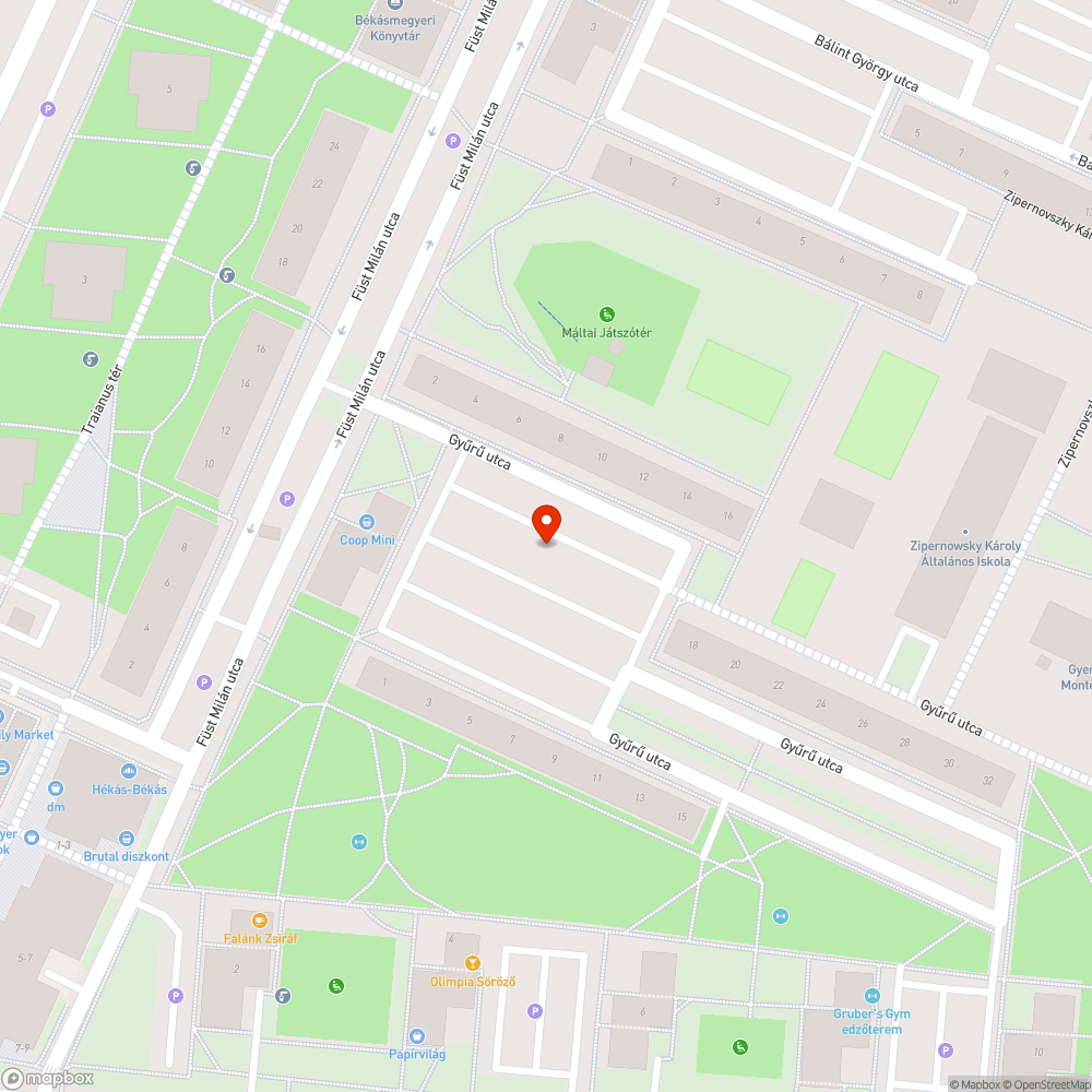 Műanyag szemét zöldterületen bejelentés helye