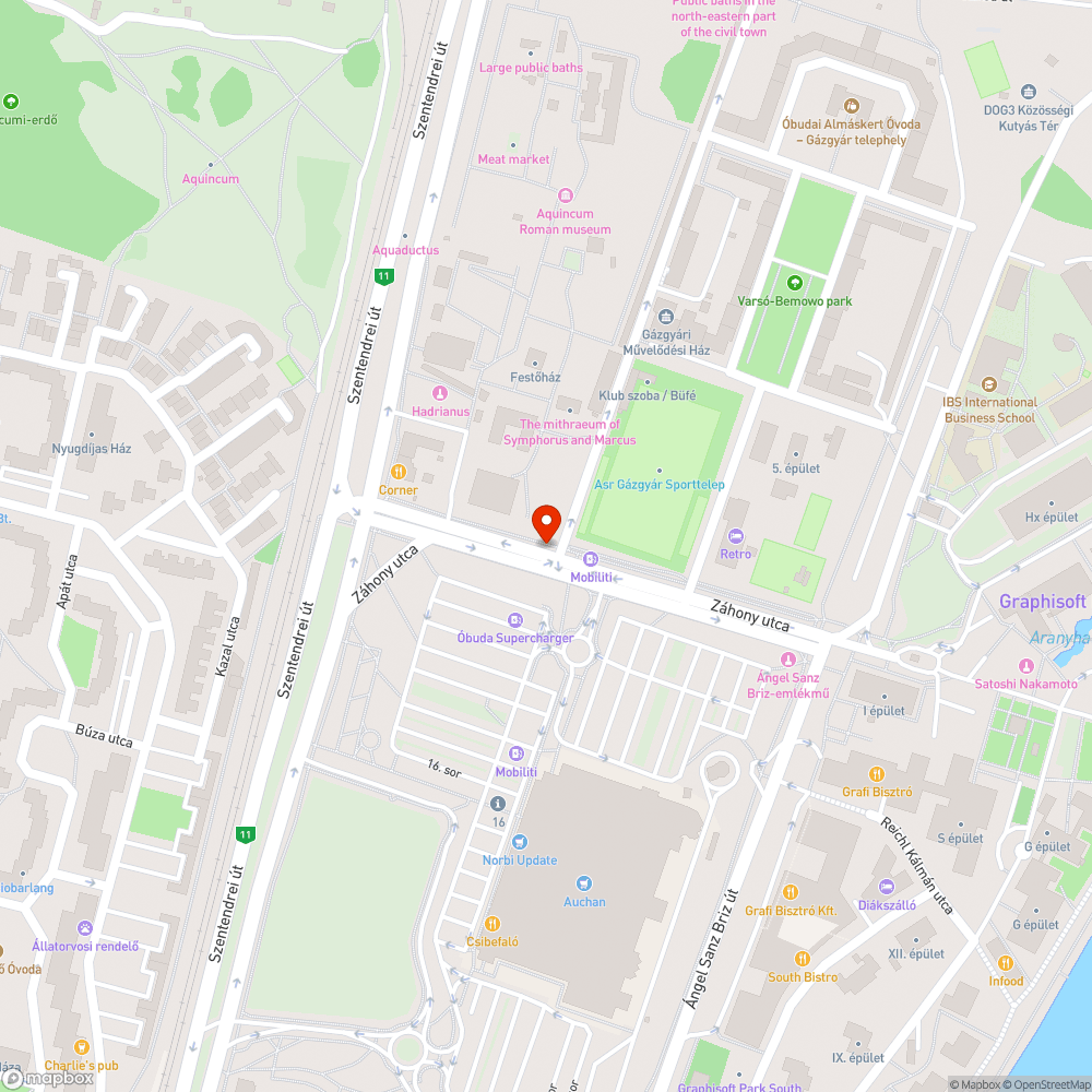 Üres faoszlop bejelentés helye