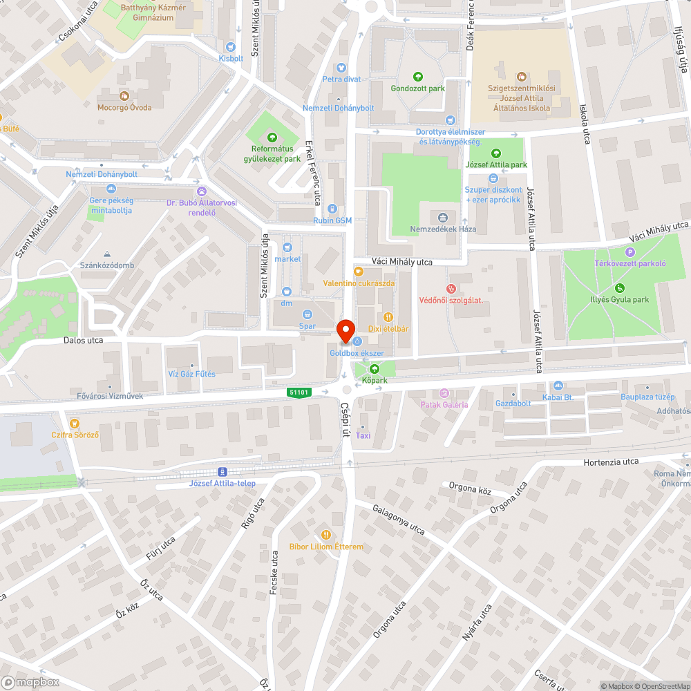 Lyuk a járdánál bejelentés helye