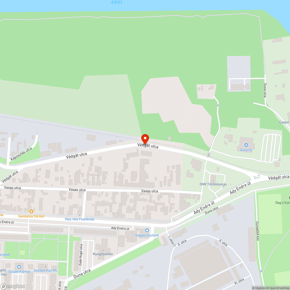 Járdára behajló növényzet bejelentés helye