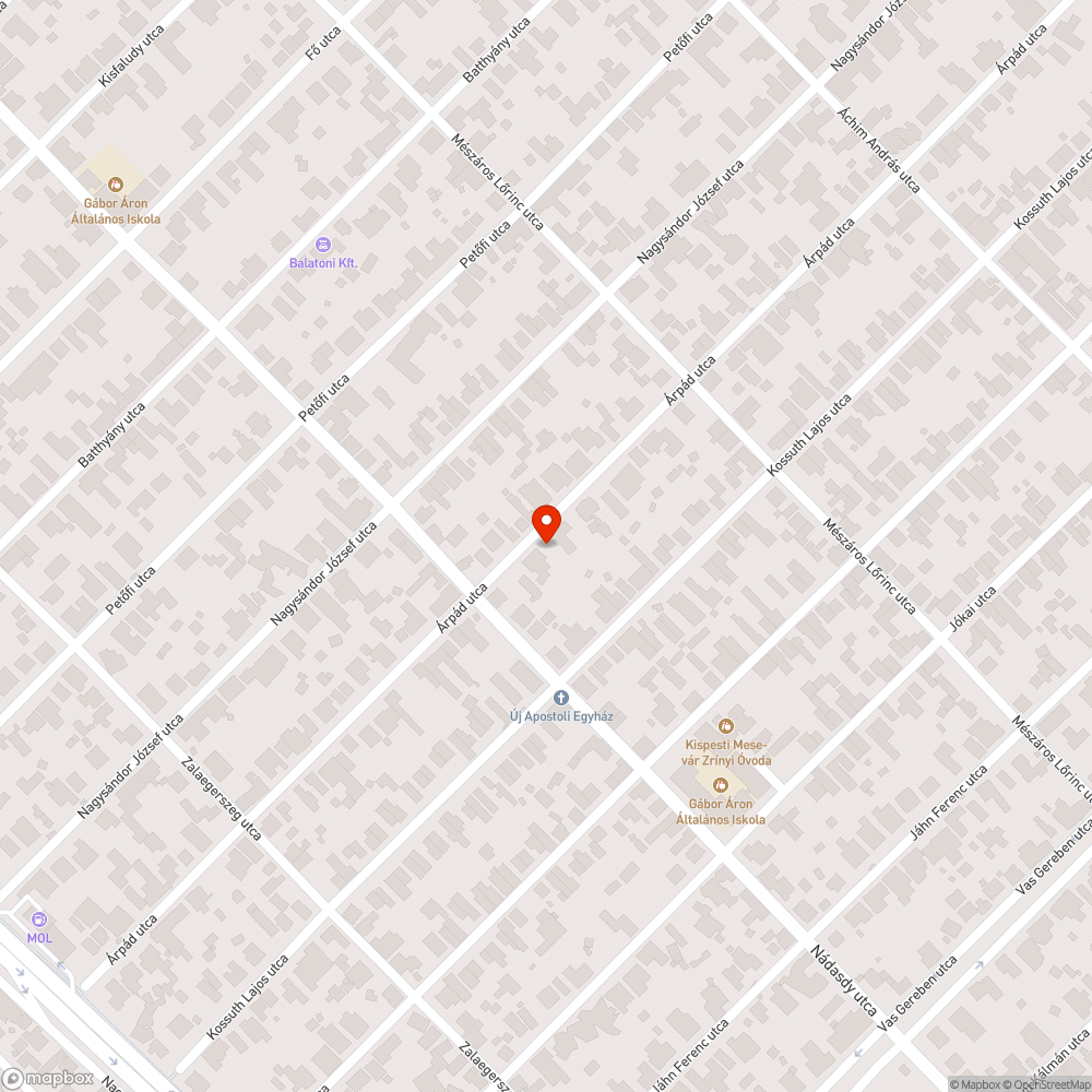 Elfelejtett piros autó bejelentés helye