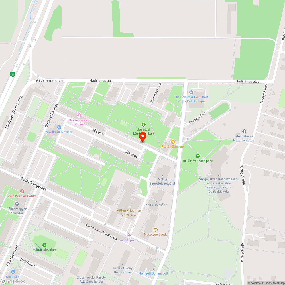 Parkolásra alkalmatlan bejelentés helye