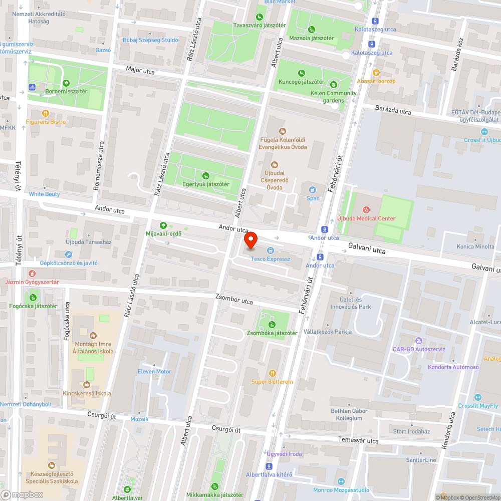 Estifény bejelentés helye