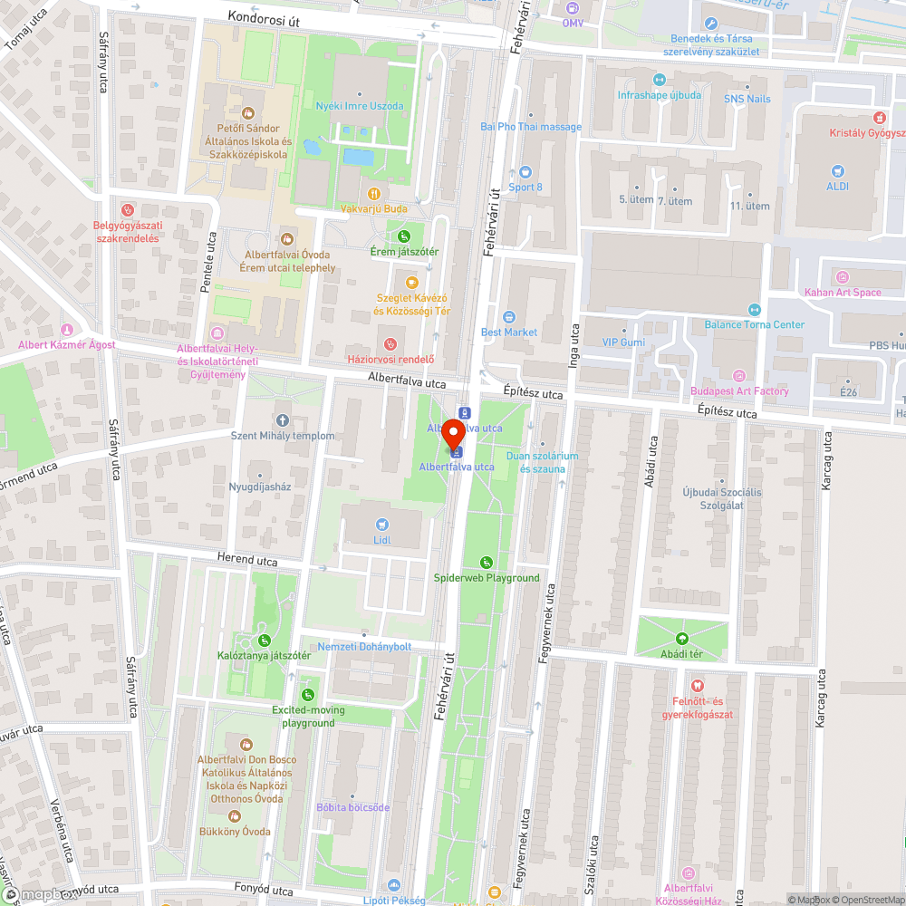 Villamos megálló esti homály bejelentés helye