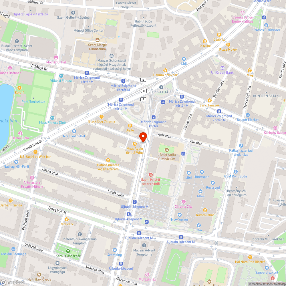 Faágak bejelentés helye