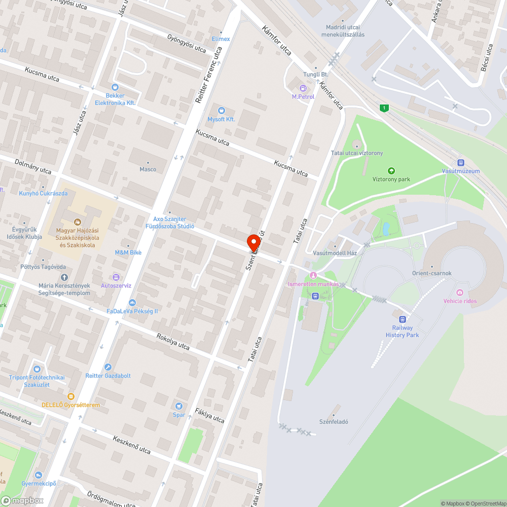 Szivárgó tűzcsap bejelentés helye